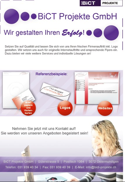 BiCT Projekte Flyer